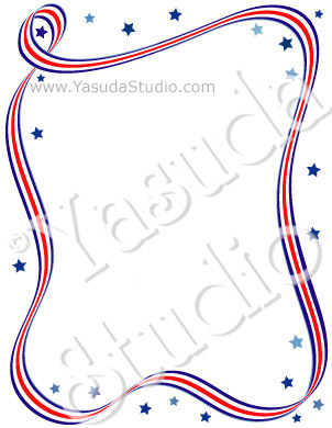 Stars & Stripes Border