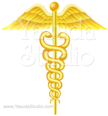 Caduceus, Gold