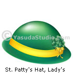 St. Patty's Hat, Lady's