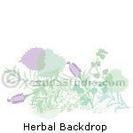 Herbal Backdrop