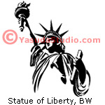 Statue of Liberty, 1 Color