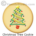 Christmas Tree Cookie