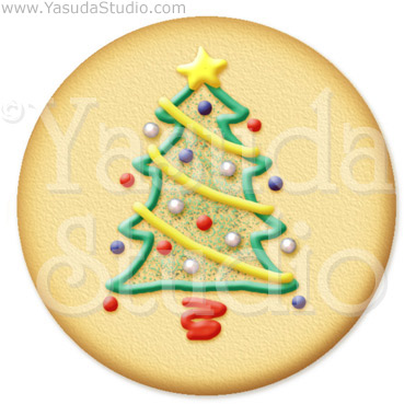 Christmas Tree Cookie