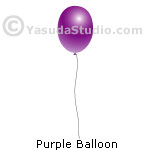 Purple Balloon