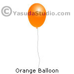 Orange Balloon