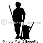 Minute Man Silhouette