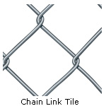 Chain Link Tile - vector, raster formats