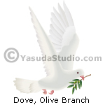 Dove with Olive Branch