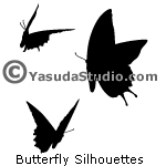 Butterfly Silhouettes